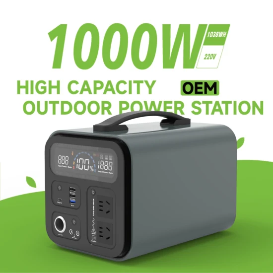 Miglior prezzo OEM/ODM 1000W centrale elettrica solare portatile/centrale elettrica portatile/batteria con certificati