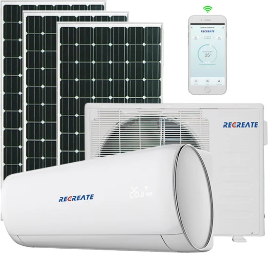 Condizionatore solare 100% 18000 BTU, Condizionatore 1.5T, Condizionatore solare off grid, Condizionatore split a parete