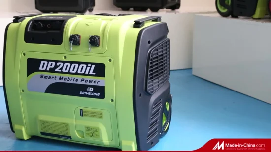 Stazione di energia eolica solare ricaricabile portatile da 1000 W 2000 W 3000 W Centrale elettrica portatile da 2 kW con batteria al litio LiFePO4