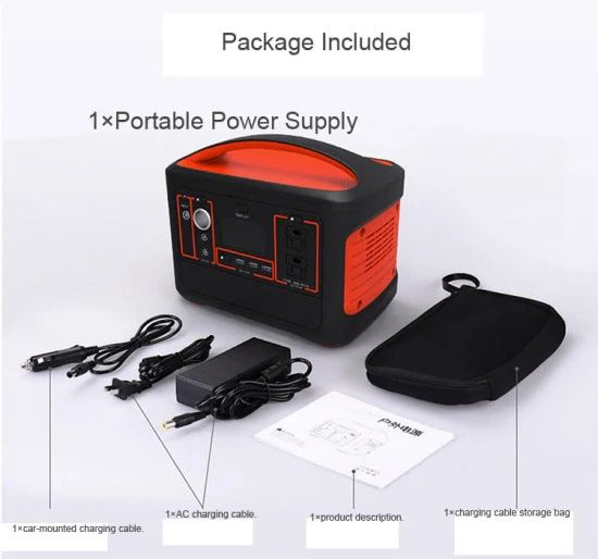 173000mAh/640wh Alimentatore portatile Generatore di energia solare Batteria di backup di emergenza domestica Stazione di alimentazione portatile da 600 W