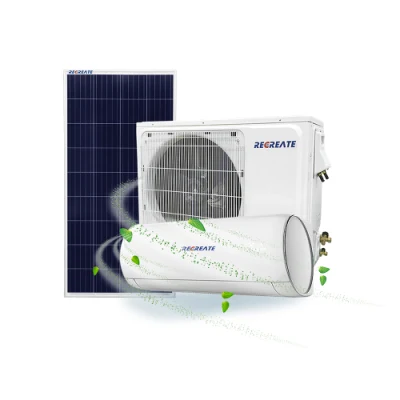 Climatizzatore ibrido ACDC con inverter solare, alimentazione solare al 100%, off-grid